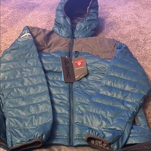 Sync Blue Puffer Jacket for Men